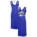 Women's G-III 4Her by Carl Banks Royal Los Angeles Rams Training V-Neck Maxi Dress