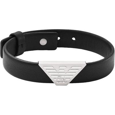 Emporio Armani - Armband Leder, Edelstahl Herrenschmuck 1 ct Herren