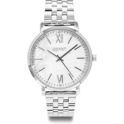 Esprit Damenuhr Edelstahl silber Damen Image