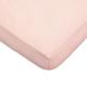 American Baby Company Supreme 100% Natural Cotton Jersey Knit Fitted Crib Sheet for Standard Crib and Toddler Mattresses, Blush Pink, Soft Breathable, for Girls