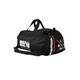 Gorilla Wear Norris Hybrid Gym Bag - Schwarz - Sporttasche Sport Freizeit Workout Seitentaschen Rucksackfunktion zum umhängen groß Polyester