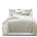 The Tailor's Bed Lyvia Linen Standard Cotton 5 Piece Comforter Set Polyester/Polyfill/Cotton in White | Twin Comforter + 1 Standard Sham | Wayfair