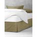 The Tailor's Bed Branwen Bed Skirt Cotton in White | 15 H x 72 W x 84 D in | Wayfair NAH-ANT-BSK-CK-15