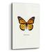 August Grove® Yellow Butterfly by Graphinc - Unframed Graphic Art Plastic/Acrylic | 16 H x 12 W x 0.13 D in | Wayfair