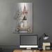 Rosalind Wheeler 'Chair w/ Jug & Flag' By Cecile Baird, Metal Wall Art Metal in White | 36 H x 24 W x 0.13 D in | Wayfair