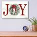 The Holiday Aisle® Christmas Joy by Lori Deiter - Unframed Textual Art Plastic/Acrylic | 12 H x 16 W x 0.13 D in | Wayfair