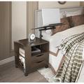 Inbox Zero Kneema 2 - Drawer Nightstand Wood in Brown | 33.31 H x 23.62 W x 15.75 D in | Wayfair BE1A325CBB2443CC960BE9F7EFB51EE4