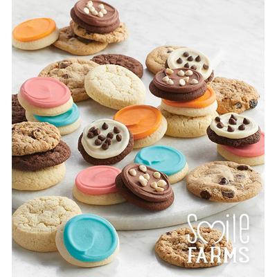 Smile Farms Snack Size Cookie Bow Gift Box - 30 by Cheryl's Cookies