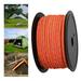 30M 6mm Reflective Tent Rope Guylines Multifunction Tent Awning Guide Rope Glow in The Dark Cord Guy Line Luminous Weather Resistant Canopy Orange
