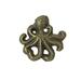 Zeckos Cast Iron Octopus Drawer Pulls/ Knobs (Set Of 6) - 1.75 X 2 X 1 inches