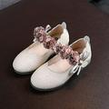 Herrnalise Toddler Girlsâ€™ Dance shoes Toddler Shoes Baby Girls Princess Soft Non-slip Flowers Summer Leather Sandals