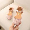 SDJMa Toddler Girlsâ€™ Dance shoes Children Infant Kids Baby Girls Bowknot Crystal Princess Sandals Casual Shoes