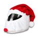 Creative Cartoon Crazy Cover Funny Heeds Santa Claus Christmas Cap Motorcycle Helmet Cover Helmet Hat Fun Rides and Gifts