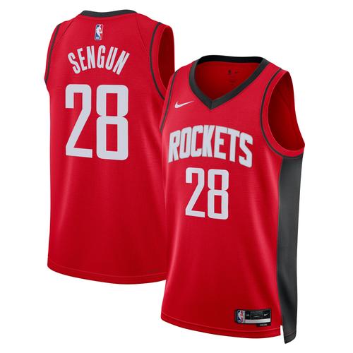 Houston Rockets Nike Icon Edition Swingman Jersey - Red Alperen Sengun Unisex