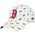 Women's New Era Cream Boston Red Sox Chrome Bloom 9TWENTY Adjustable Hat
