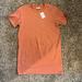 Madewell Dresses | Madwell T-Shirt Dress, Light Orange, Size M, New With Tags, Great Condition | Color: Orange | Size: M