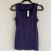 J. Crew Tops | J. Crew Blue Ribbed Ruffle Tank Top Size S Nwt | Color: Blue | Size: S