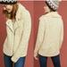 Anthropologie Jackets & Coats | Moth For Anthropologie Wool Cableknit Jacket. | Color: Cream | Size: S