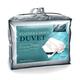Littens Luxury 2.5 Tog Spring Summer Single Bed Size White Goose Feather & Down Duvet Quilt, 15% Down, 230TC 100% Down-Proof Cotton Casing, Lightweight (135cm x 200cm)
