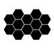 12 Pack Hexagon Wall Panel Self-Adhesive Mirror-Like Wall Panels, Peel and Stick Wall Tiles Wallpaper, Acrylic Decorative Wall Covering Panels, Wall Art Backsplash Tile for Home and Office ( Color : B