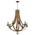 Maxim Lighting Basque 32 Inch 8 Light Chandelier - 20348DWAR