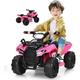 Quad Buggy électrique Enfants 1,5-3 Ans 6V Voiture Electrique Enfants Tout-Terrain Effets Sonores