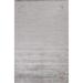 Tribal Grey Stripe Gabbeh Indian Area Rug Hand-Knotted Wool Carpet - 8'9" x 11'9"