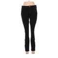 Banana Republic Jeans - Mid/Reg Rise Skinny Leg Denim: Black Bottoms - Women's Size 2 - Black Wash