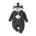 ZHAGHMIN Baby Girl Clothes Christmas Outfit Toddler Boys Girls Autumn Winter Long Sleeve Cloud Bear Ears Jumpsuit Romper Boys Jumpsuits Baby Boy Outfits Toddler Boys Jumpsuit Toddler Snap Romper Ove