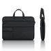 LLAYOO Laptop Sleeve Carrying Case Compatible with 15 Inch MacBook Pro Surface Laptop 3/4 15 New XPS 15 Touch Briefcase with Hidden Handle Multiple Pockets Protective Padded Computer Bag Black