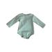 ZHAGHMIN Baby Knit Plaid Sweater Outerwear Baby Unisex Cotton Candy Color Solid Long Sleeve Cotton Romper Bodysuit Clothing Fashion Baby Boy Clothes Cat And Boys Thermal 18 Month Boy Outfit Full Sle