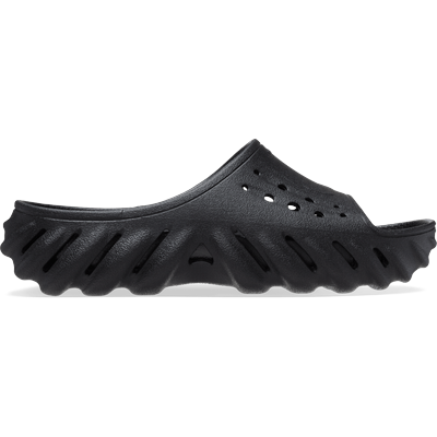 Crocs Black Echo Slide Shoes