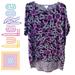 Lularoe Tops | Lularoe Disney Purple Gray Irma Minnie Mouse Top Small | Color: Gray/Purple | Size: S