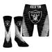 Men's Rock Em Socks Las Vegas Raiders V Tie-Dye Underwear and Crew Combo Pack