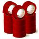 OFITURIA Klebeband, Farbe Rot, Klebeband zum Verpacken und Organisieren Ihrer Kartons und Sendungen, Siegel in verschiedenen leuchtenden Farben 66 m x 48 mm (12 Einheit - Rot)
