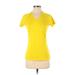 Under Armour Active T-Shirt: Yellow Activewear - Women's Size X-Small