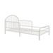 Little Seeds River Metal Toddler Bed Metal in White | 27 H x 29.5 W x 54 D in | Wayfair 4595109LS