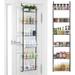 Rebrilliant Lanova Cabinet Door Organizer Steel in Gray | 63 H x 15.36 W x 3.15 D in | Wayfair 5305F30A99FE4E549A2852F119D56145