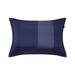 Hugo Boss Tennis Stripe Navy Euro Sham 100% Cotton | 54 H x 37 W in | Wayfair 1024590