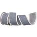 The Holiday Aisle® Chambray Pompom Ribbon Fabric in Gray | 1 H x 4 W x 180 D in | Wayfair 8BB654DBCC304611862F8D6A4AE4C536