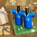 Bierkühler für TSG Hoffenheim-Fans als Geschenk-Set, Fussball-Geschenk für den Mann, Freund, Vater, Opa - Mitbringsel zur Gartenparty