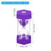 20 Min Sand Timer, Hexagon w Plastic Cover Count Down Sand Clock Glass