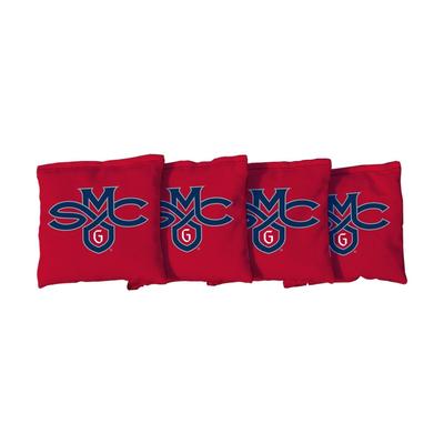 Saint Marys College California Gaels Red Cornhole Bags