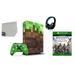 23C-00001 Xbox One S Minecraft Limited Edition 1TB Gaming Console with Assassin s Creed- Unity BOLT AXTION Bundle Used