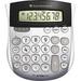 Texas Instruments TI-1795SV SuperView Calculator - Dual Power Sign Change Angled Display - 8 Digits - LCD - Battery/Solar Powered - 1\\ x 4.3\\ x 5.1\\ - Gray - 1 Each