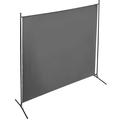 VIVO 69 x 70 inch Single Fabric Room Divider Privacy Panel Office Partition