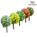 1Pcs Mini Tree Miniature Fairy Garden Micro Landscape Bonsai Decor 2023 HOT Z4P0