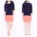 J. Crew Dresses | J. Crew Color-Block Dress | Color: Blue/Orange | Size: S