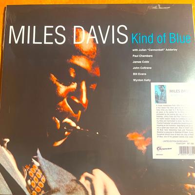 Columbia Media | Miles Davis Kind Of Blue Vinyl Lp | Color: Blue | Size: Os