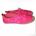 Coach Shoes | Coach Ramira Hot Pink Espadrilles Shoe..Size:9b | Color: Pink | Size: 9